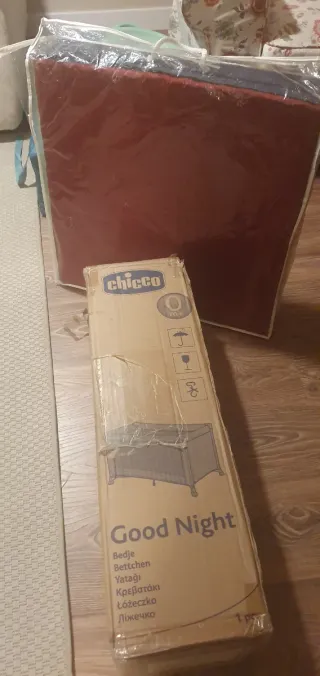 Cuna de viaje Chicco Good Night Azul