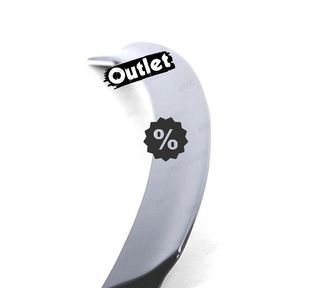 RI ALERON PESTAÑA BMW E46 SEDAN 98-05 LOOK M NEGRO BRILLO C