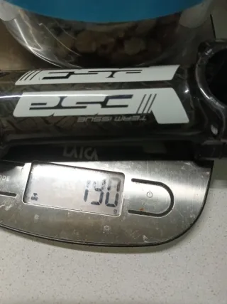 Attacco manubrio carbonio FSA 125mm