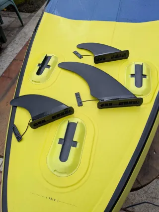 Tabla SUP ITIWIT LONGBOARD 10' OLAS Azul/Amarillo