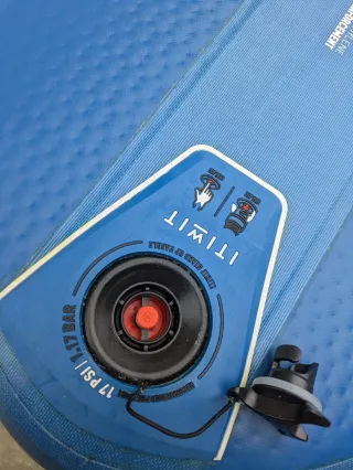 Tabla SUP ITIWIT LONGBOARD 10' OLAS Azul/Amarillo