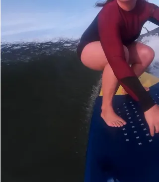 Tabla SUP ITIWIT LONGBOARD 10' OLAS Azul/Amarillo