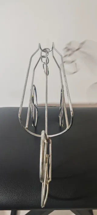 Portabottiglie vino carrello argento