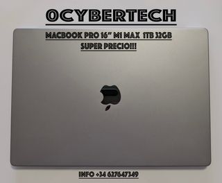 Apple Macbook Pro 16" M1 Max 1TB 32GB Sùper Precio