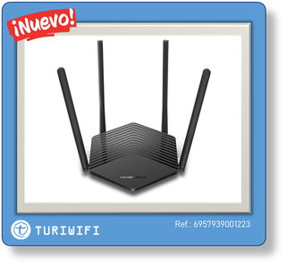 Router Mercusys AX1500 WiFi 6 | TURIWIFI