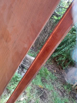 Puerta de armario antigua estilo modernista