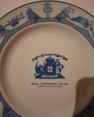 Pratos Real Companhia Velha da Vista Alegre