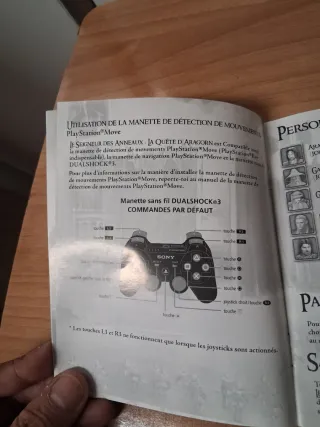 Manual PS3 La Quête d'Aragorn