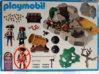 Playmobil Piratas de las ref 3127+3113