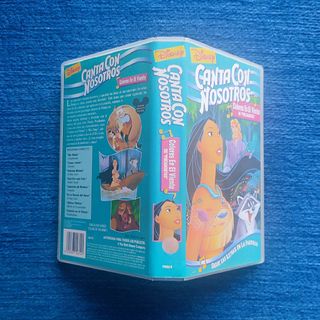 VHS Disney "Canta con Nosotro"s Pocahontas