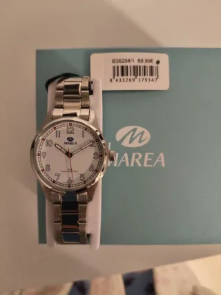 Reloj Marea B36204/1 Plata y Blanco
