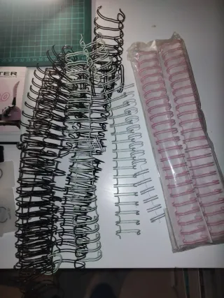 Zutter Encuadernadora Manual y Anillas SIN ESTRENA