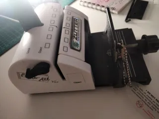 Zutter Encuadernadora Manual y Anillas SIN ESTRENA