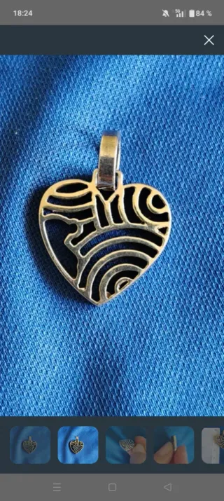 Colgante Corazón Tous Plata