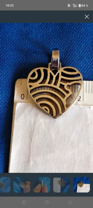 Colgante Corazón Tous Plata