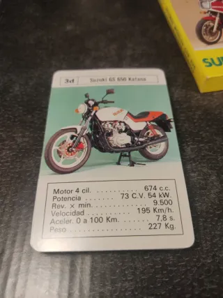 Caja Motos Supermotos Fournier Nueva