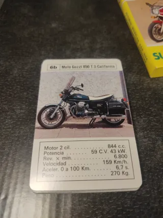 Caja Motos Supermotos Fournier Nueva