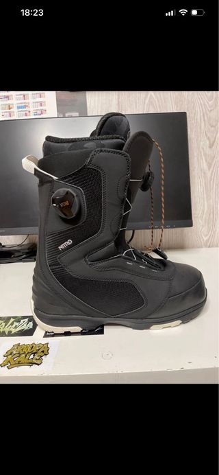Botas Snowboard Nitro Negras