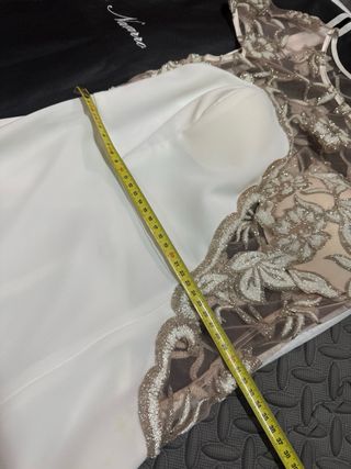 Vestido Silvia Navarro blanco