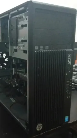 PC HP Z230 Workstation Torre Negra