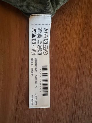 Top sin mangas lino verde Massimo Dutti