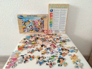 Puzzle Disney Madera 100 Piezas