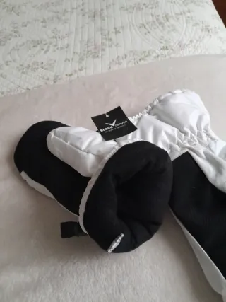 Guantes de Nieve Black Canyon Blancos y Rosas