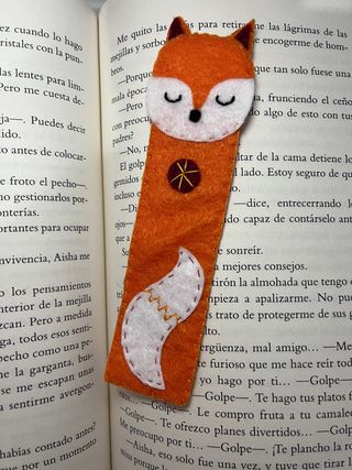 Marcapáginas de fieltro