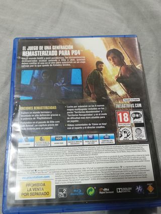 PS4 The Last of Us Remasterizado Juego