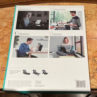 Logitech Slim Combo iPad Pro 12.9 Negro/Gris
