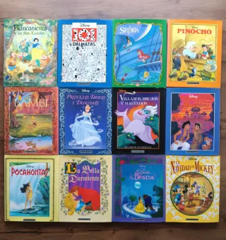 GRAN LOTE DE 83 LIBROS DE DISNEY_100€