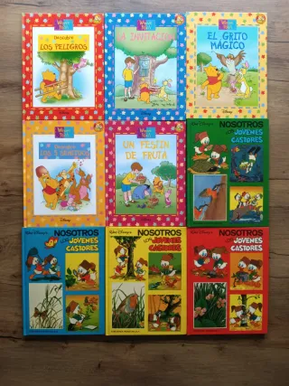 GRAN LOTE DE 83 LIBROS DE DISNEY_100€