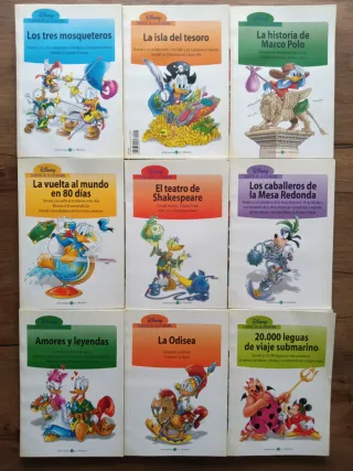GRAN LOTE DE 83 LIBROS DE DISNEY_100€