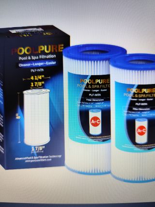 POOLPURE: 6 Filtros NUEVOS PLF-INTA de repuesto