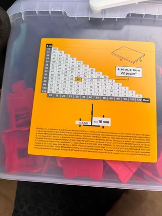 Sistema Nivelación Baldosas Hardy 400pz