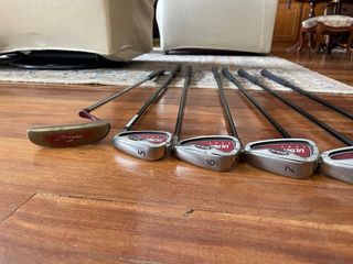 Juego Palos Golf 6 y putter WILSON
