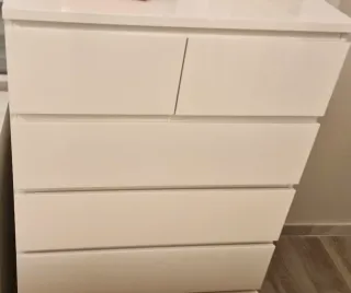 Cómoda MALM IKEA Blanca