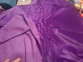 Corpiño Fallera Morado y Verde