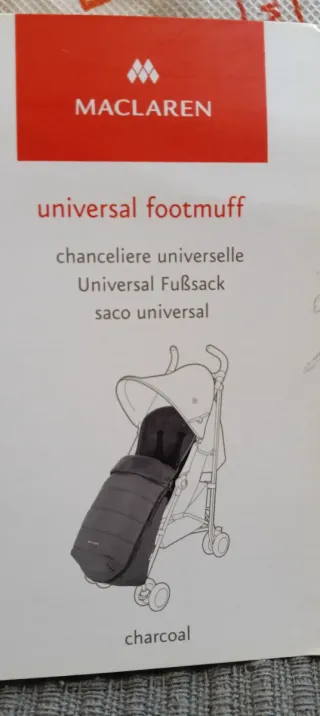 Funda invierno Maclaren original
