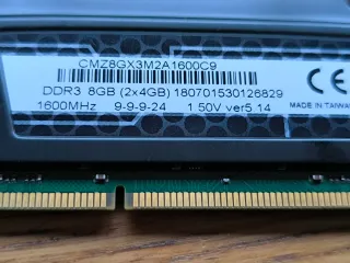 Corsair Vengeance DDR3 8GB (2x4GB) 1600MHz