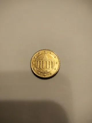 Moneda 10 céntimos Alemania 2002