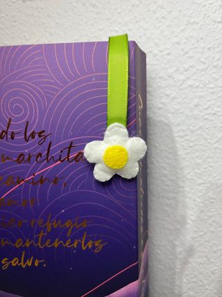 Marcapáginas fieltro Camaleón Rapunzel