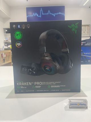 Cascos Gamer Razer Kraken V4 Pro Inalámbricos