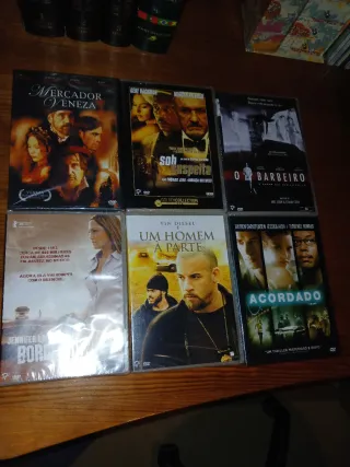 10 DVDs Filmes Drama Suspense Thriller