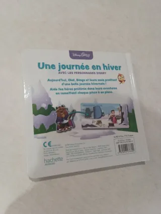 Une journée en hiver avec les personnages Disne...