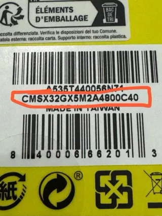 Corsair Vengeance SODIMM DDR5 32GB