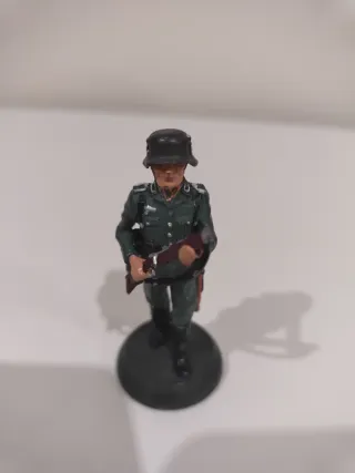 Figura militar de plomo