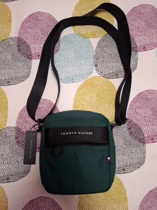 Bolso bandolera Tommy Hilfiger verde