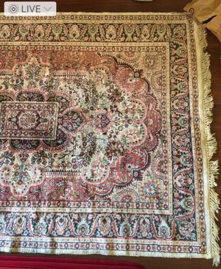 Moquette di cachemire puro in seta come nuova