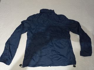 Chubasquero azul talla M-L